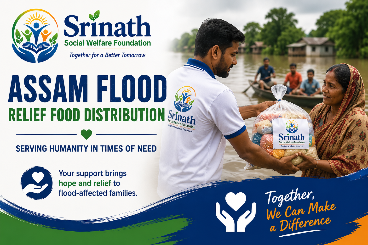Flood Relief Food Distribution Drive